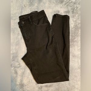 American eagle black skinny jeans